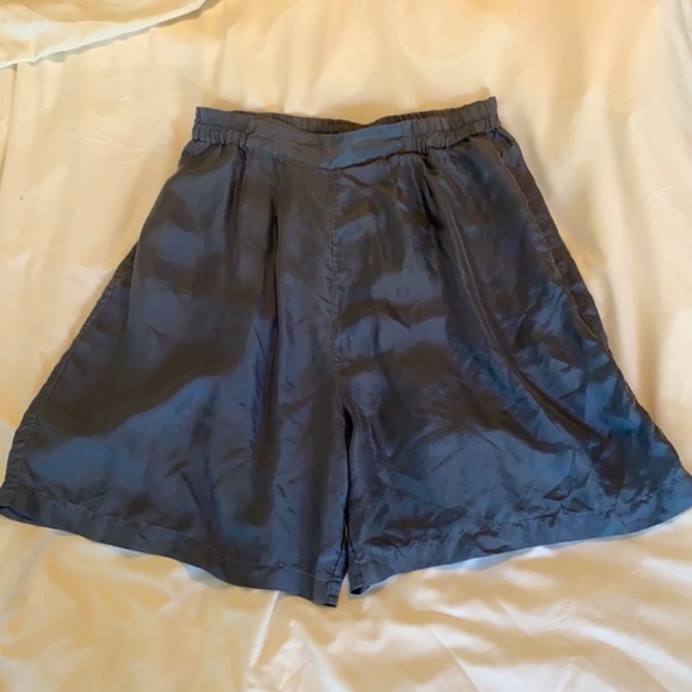 90s Vintage Silk Shorts Skorts Stunt Collection